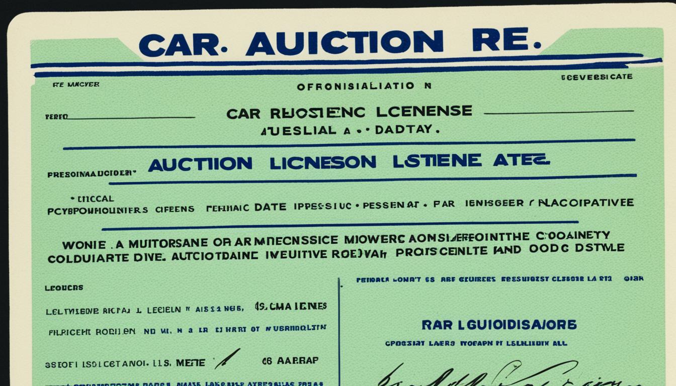 How to Obtain Car Auction License